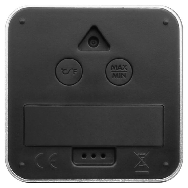 Life 221-0118 aluminium mini silver thermometer-null