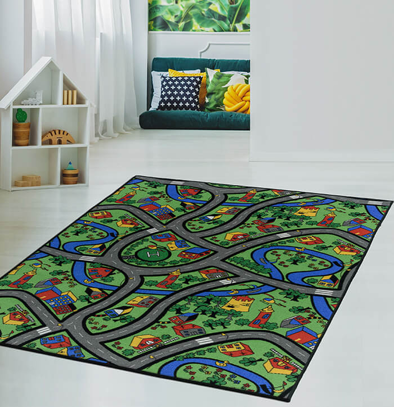 Playroom roads 133x180cm, , medium-null