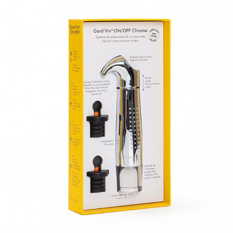 Product image: Gard’ vin on/off metal, , medium-null