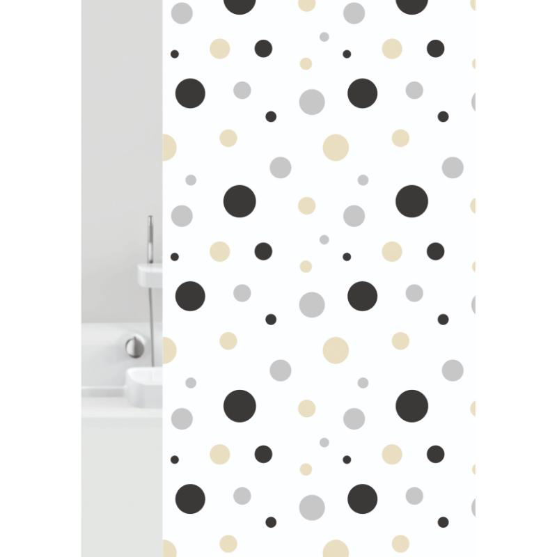 Product image: Υφασματινη κουρτινα
μπανιερας happy dots, , medium-null