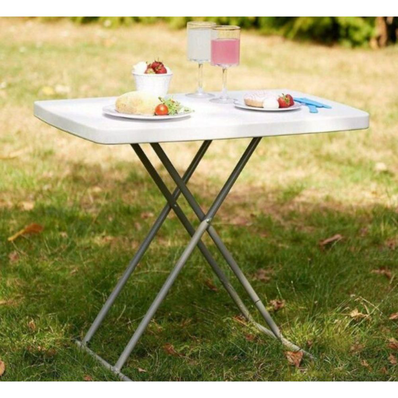 Product image: Ορθογώνιο πτυσσόμενο τραπέζι 77x50cm από ανοξείδωτο χάλυβα, , medium-null