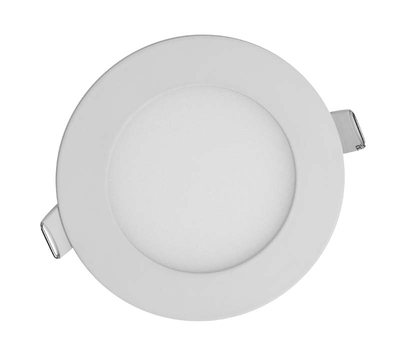 J&c led 6w recessed round panel 3000k &oslash;120mm, , medium