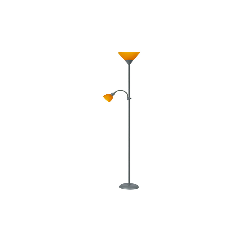 Action floor lighting e14 satin/white-null