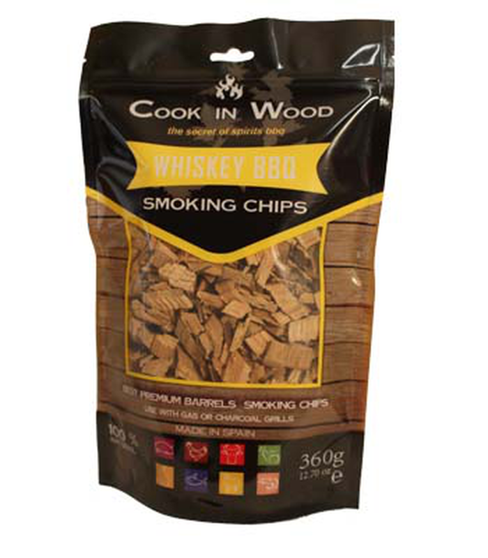 Cook in wood 360gr smoking chips whiskey, , medium-null