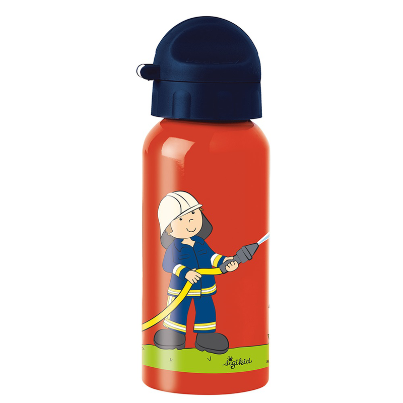 Stainless steel flask 400ml firefighter, , medium image number null