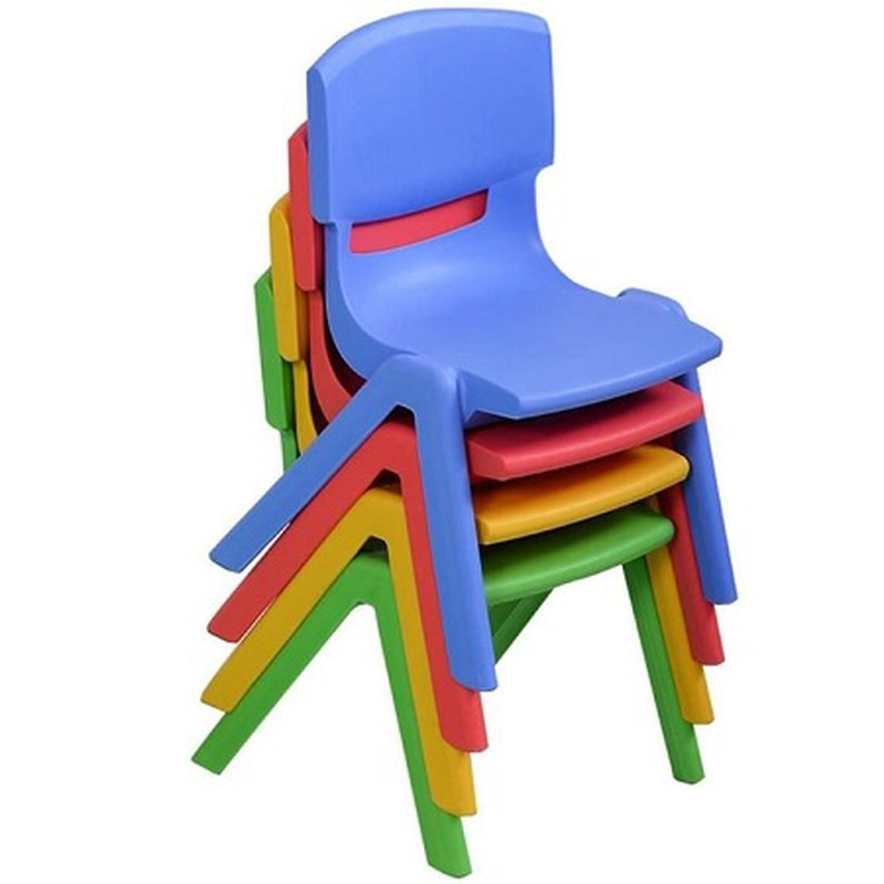 Kids plastic chair 26x52x31x25cm red, , medium-null