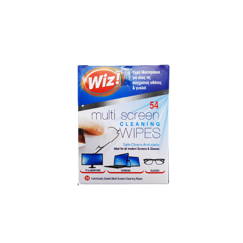 Wiz screen cleaning wipes 54 pcs, , medium-null