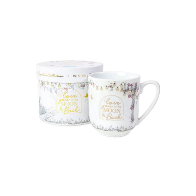 Moon &amp; back me to you bear boxed mug, , medium