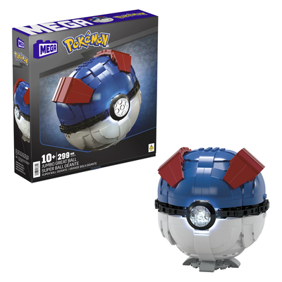 Mattel mega pokemon jumbo great ball with light, , medium
