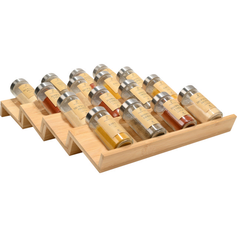Estia spice rack organizer - acacia wood, , medium-null