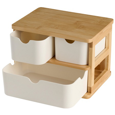 Day storage set with 3 drawers 19.5x15x15.5cm 033220, , medium