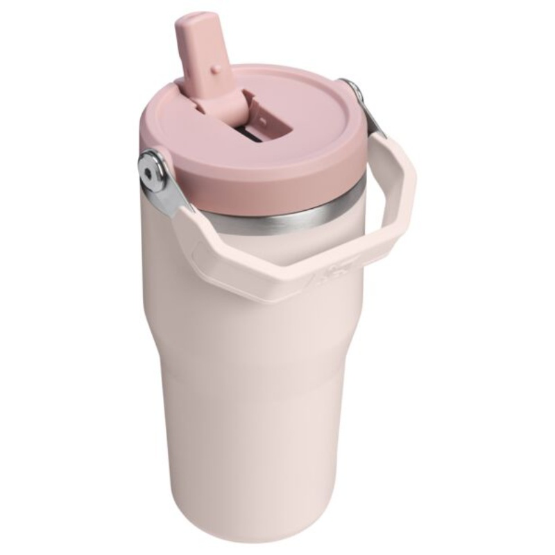 Stanley iceflow ποτηρι καλαμακι 0.6l - rose, , medium-null