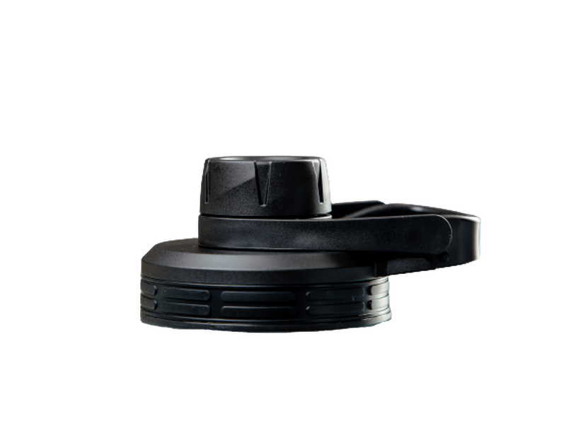 Product image: Black dozze water bottle sport lid, , medium-null