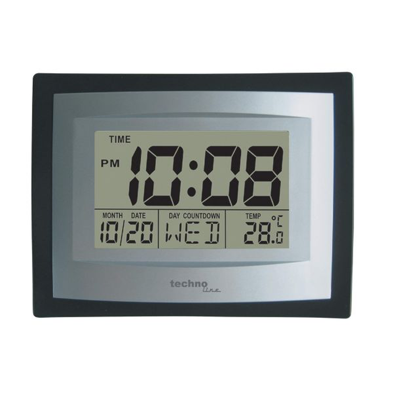 Technoline quartz wall clock 220 x 35 x 170 mm, , medium image number null