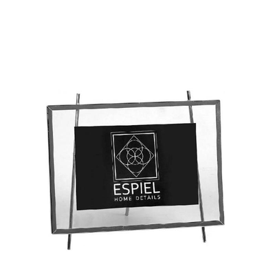 Espiel photo frame chrome 10x15cm  - silver