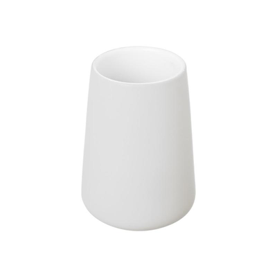 Estia fjord ceramic tumbler - white