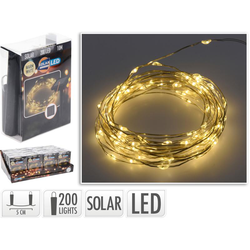 Solar wire lighting 10m, , medium-null
