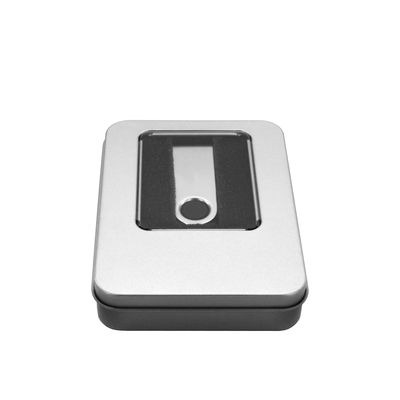 Aluminum storage box for USB flash drives, 89 x 60 x 18mm, , medium