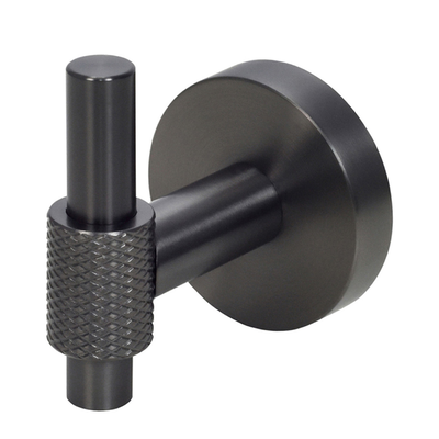 Bisk scala bathroom towel holder s/s grey 5x6.5cm, , medium