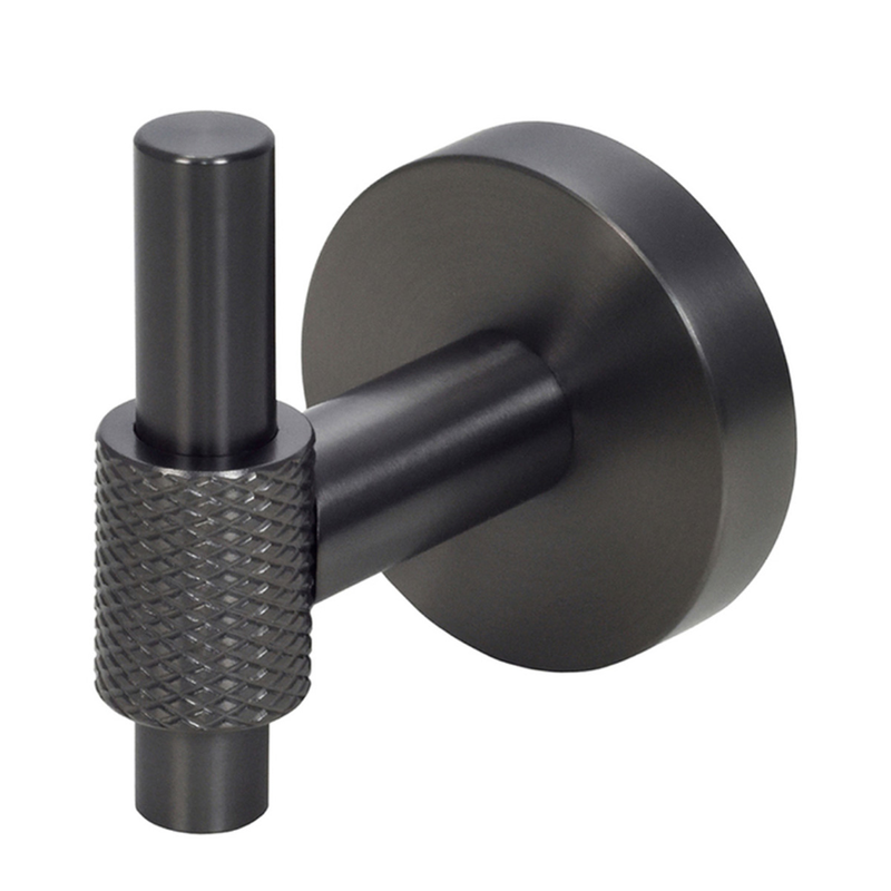 Bisk scala bathroom towel holder s/s grey 5x6.5cm, , medium-null