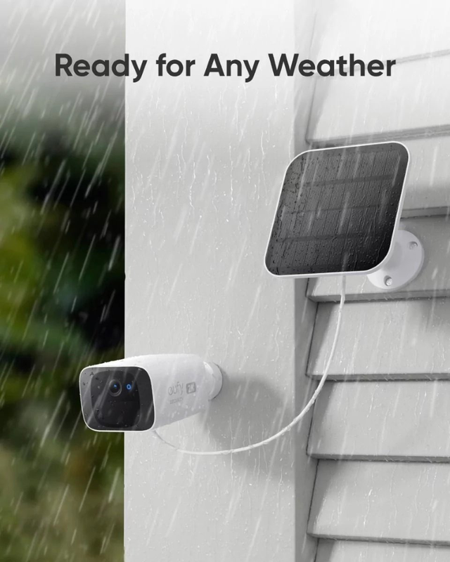 Anker eufy security camera outdoor solocam c210 including solar panel, , medium-null