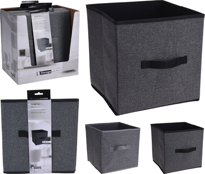 Storage box 30xh30cm 2 assorted colors, , medium