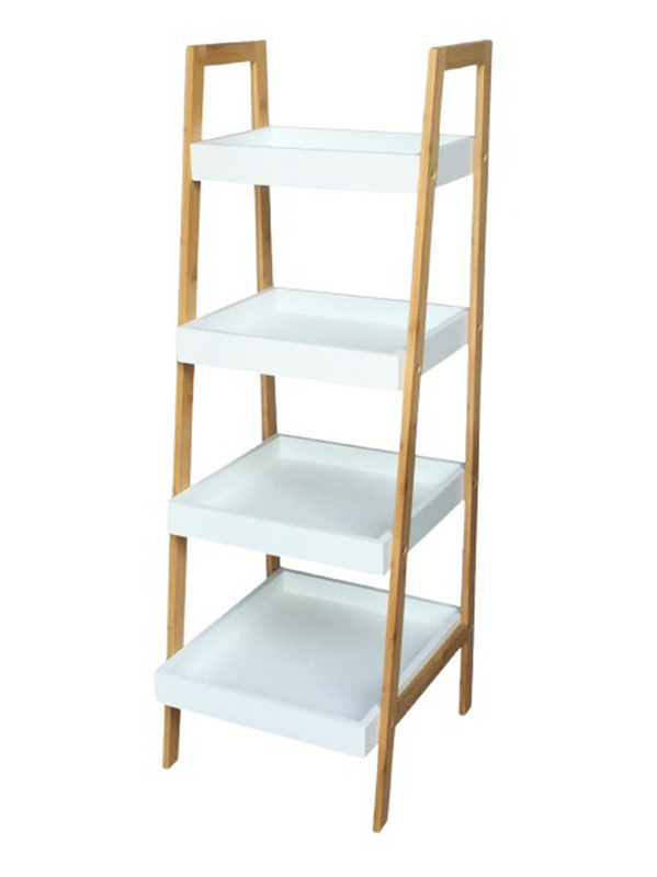 Tokyo 4 tier shelf mdf+bamboo, , medium-null