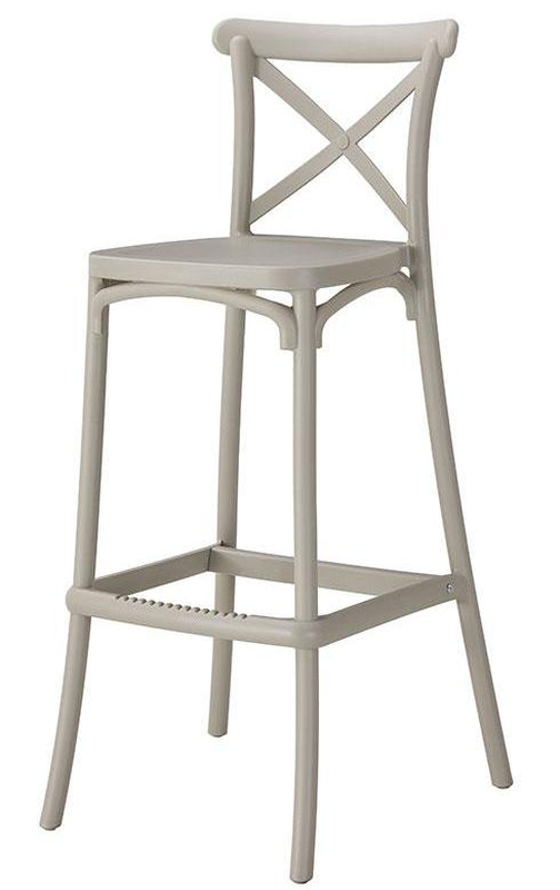 Jenny bar stool - taupe, , medium image number null