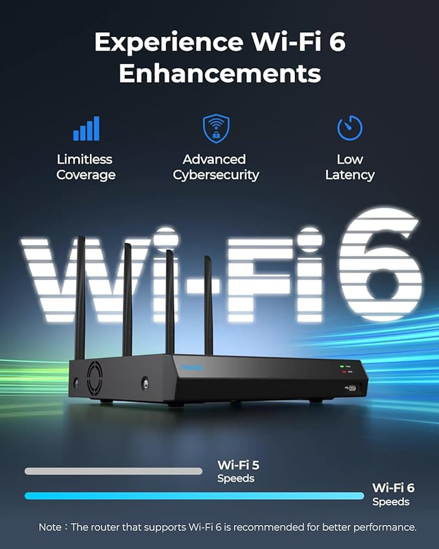 Product image: Reolink kit Wi-Fi nvr 12 channel 16mp Wi-Fi6+4poe+2TB HDD, , medium-null