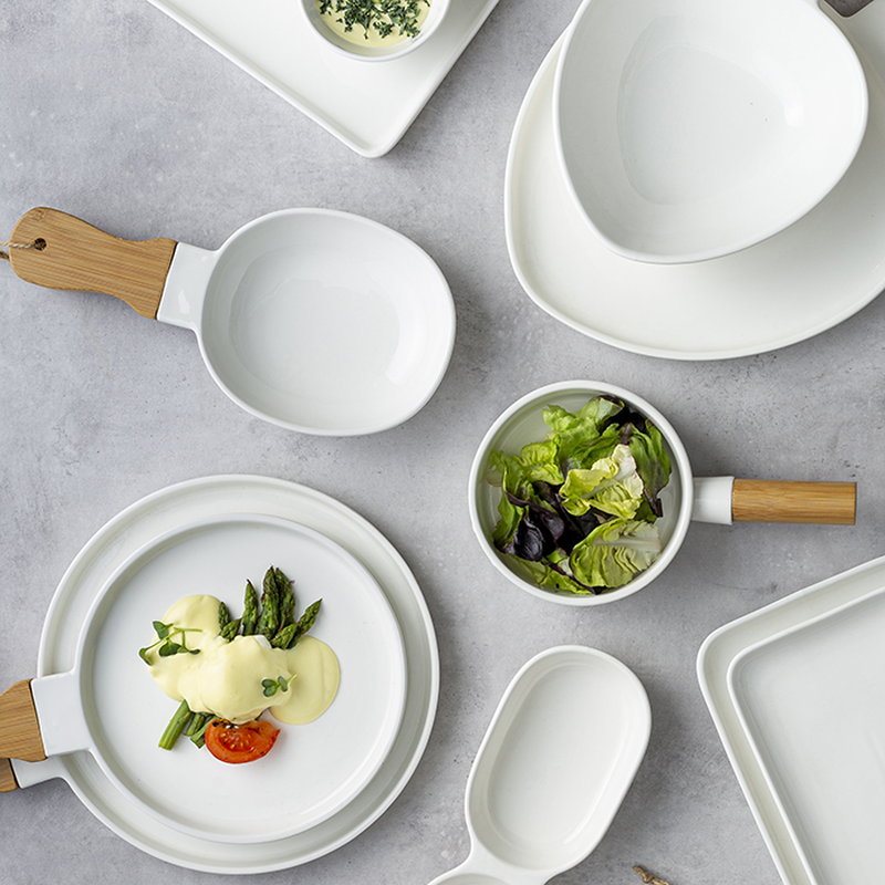 Nava terrestrial porcelain salad bowl 38cm-null