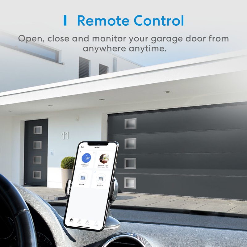 Meross homekit smart Wi-Fi garage door opener msg100hk-uk, , medium-null
