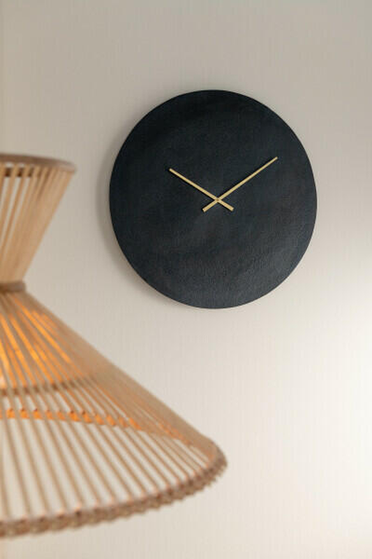 Clock metal black, , medium-null