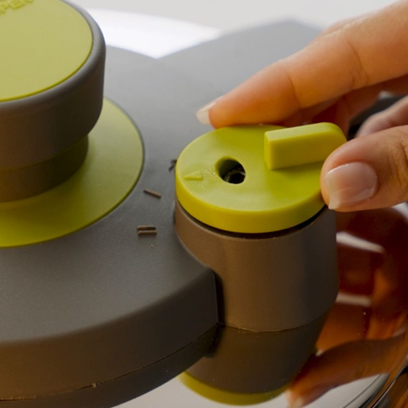 Izzy natura χύτρα ταχύτητας 6l από ανοξείδωτο ατσάλι με δώρο καλάθι ατμού & βιβλίο συνταγών, , medium-null