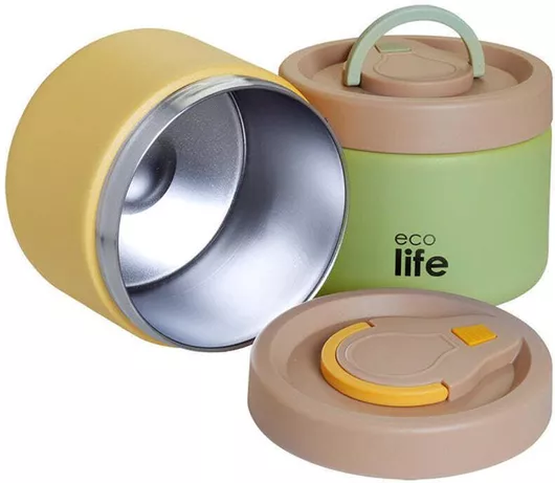 Ecolife deli food jar green-null