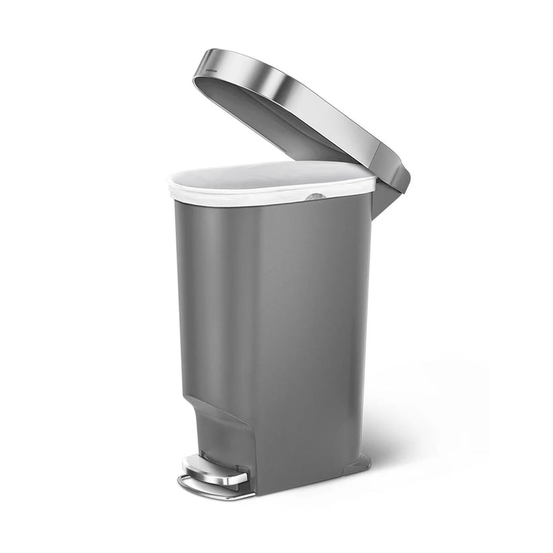 Simplehuman plastic bin 40l grey, , medium image number null