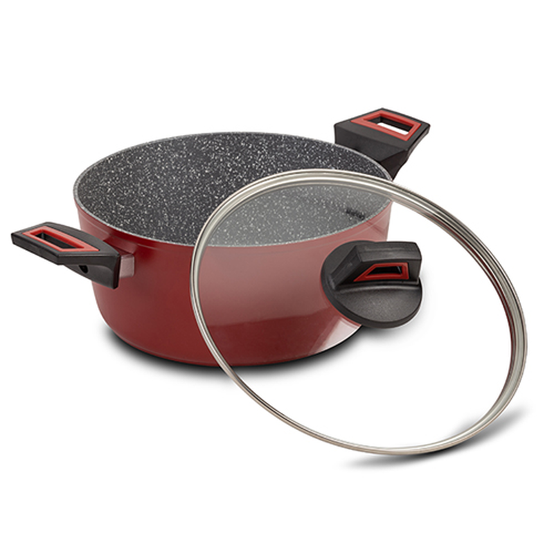 Nava taurus caserole with nonstick stone coating 20cm, , medium-null