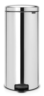 Pedal bin newicon 30l - brilliant steel