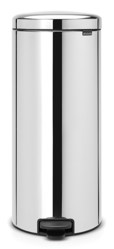 Pedal bin newicon 30l - brilliant steel, , medium image number null