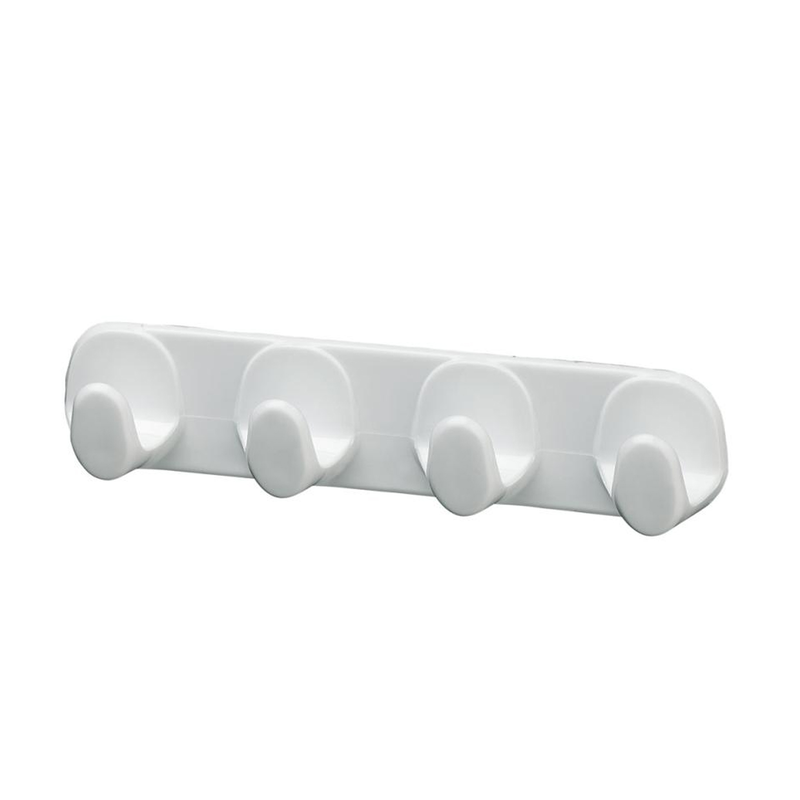 Self-adhesive quad wall hanger black image number null