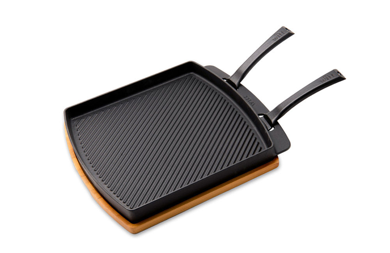 Witt double sided cast iron skillet pan (33cm x 32cm), , medium image number null