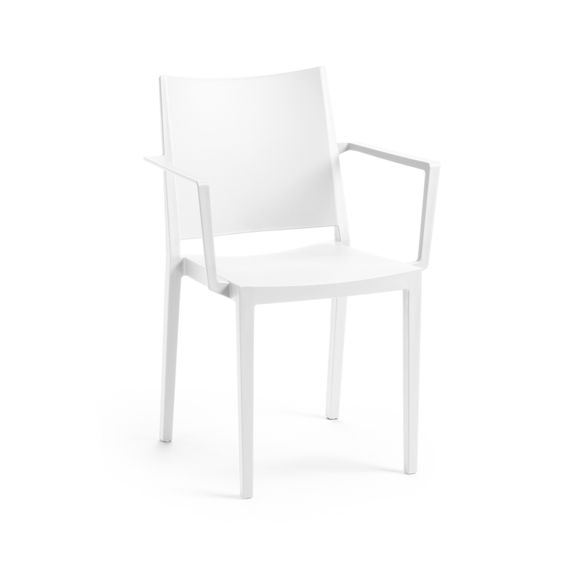 Mosk chair with hands plastic black image number null