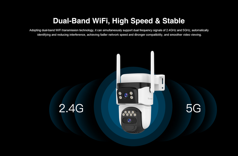 Vstarcam dual-band Wi-Fi solar camera, , medium-null