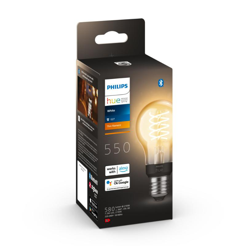 Product image: Philips hue 7w filament a60 e27, , medium-null
