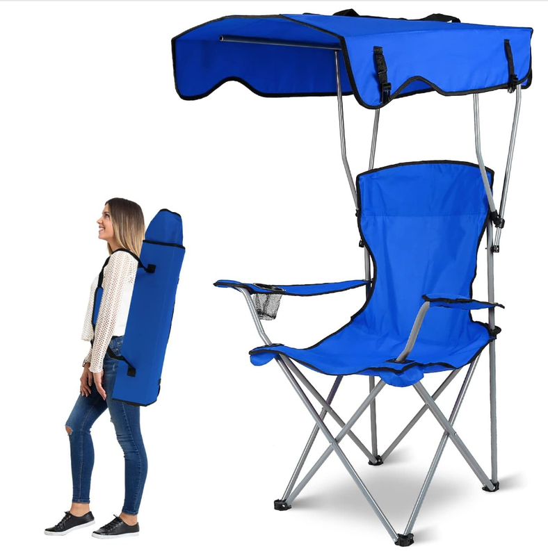 Beach chair with umbrella, , medium-null
