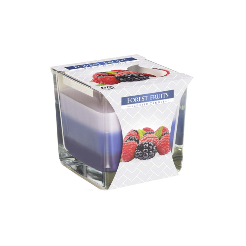 Aromatic candle in a strawberry glass 32h-null