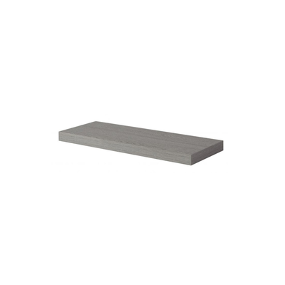 Deco system thick shelf 90cmx23,5cmx38mm oak grey, , medium