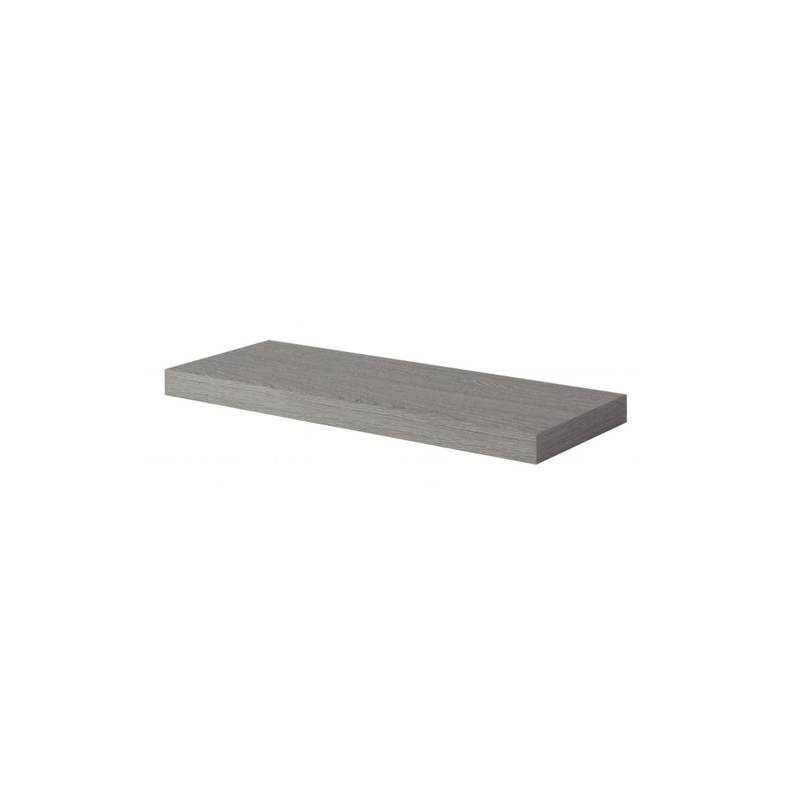 Deco system thick shelf 90cmx23,5cmx38mm oak grey, , medium-null