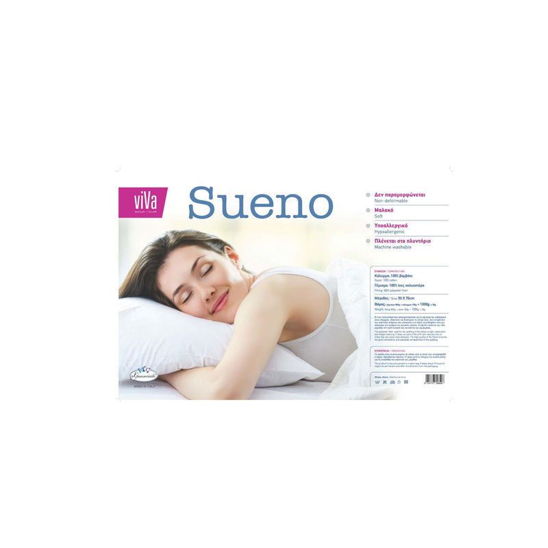Sleep pillow sueno polyes 50x70cm, , medium-null