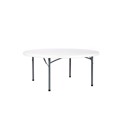 L.h garden round folding table d120cm, , medium