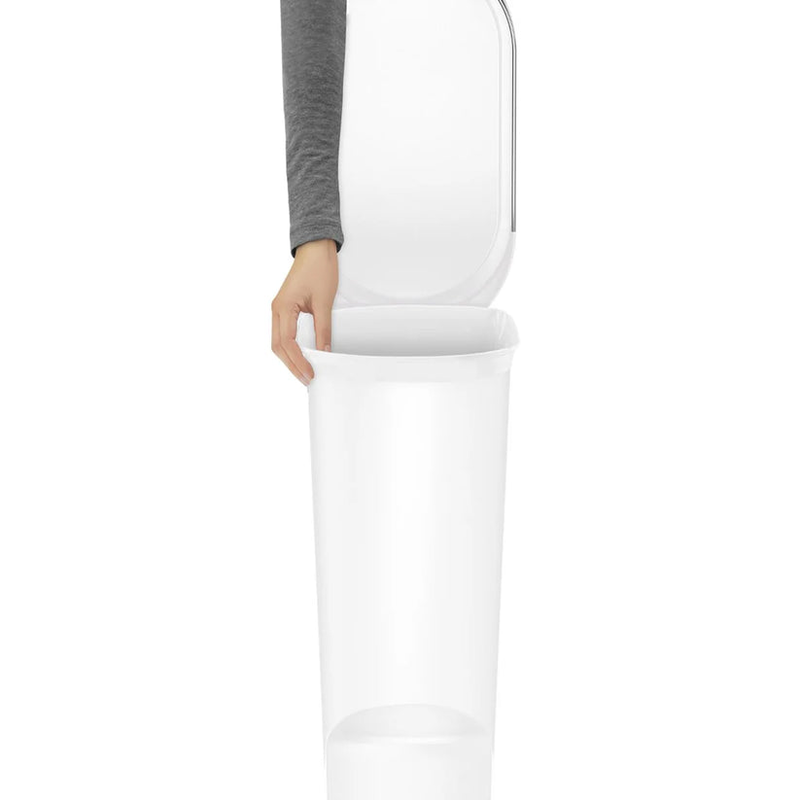 Product image: Simplehuman plastic bin 40l white, , medium-null
